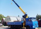 Автомобиль с краном-манипулятором SOOSAN SCS736LII на шасси КАМАЗ 65117-6010-78 (верхнее управление)